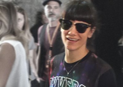 la cantante Elisa dopo il suo concerto all’arena d Verona