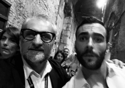 Francesco con Marco Mengoni all’Arena di Verona